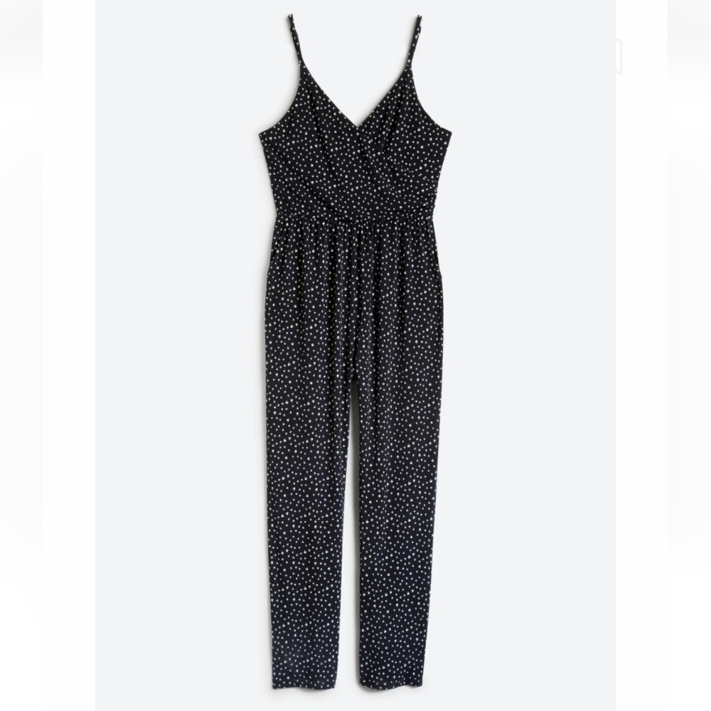 Kaleigh Laken Knit Jumpsuit - Navy - XL